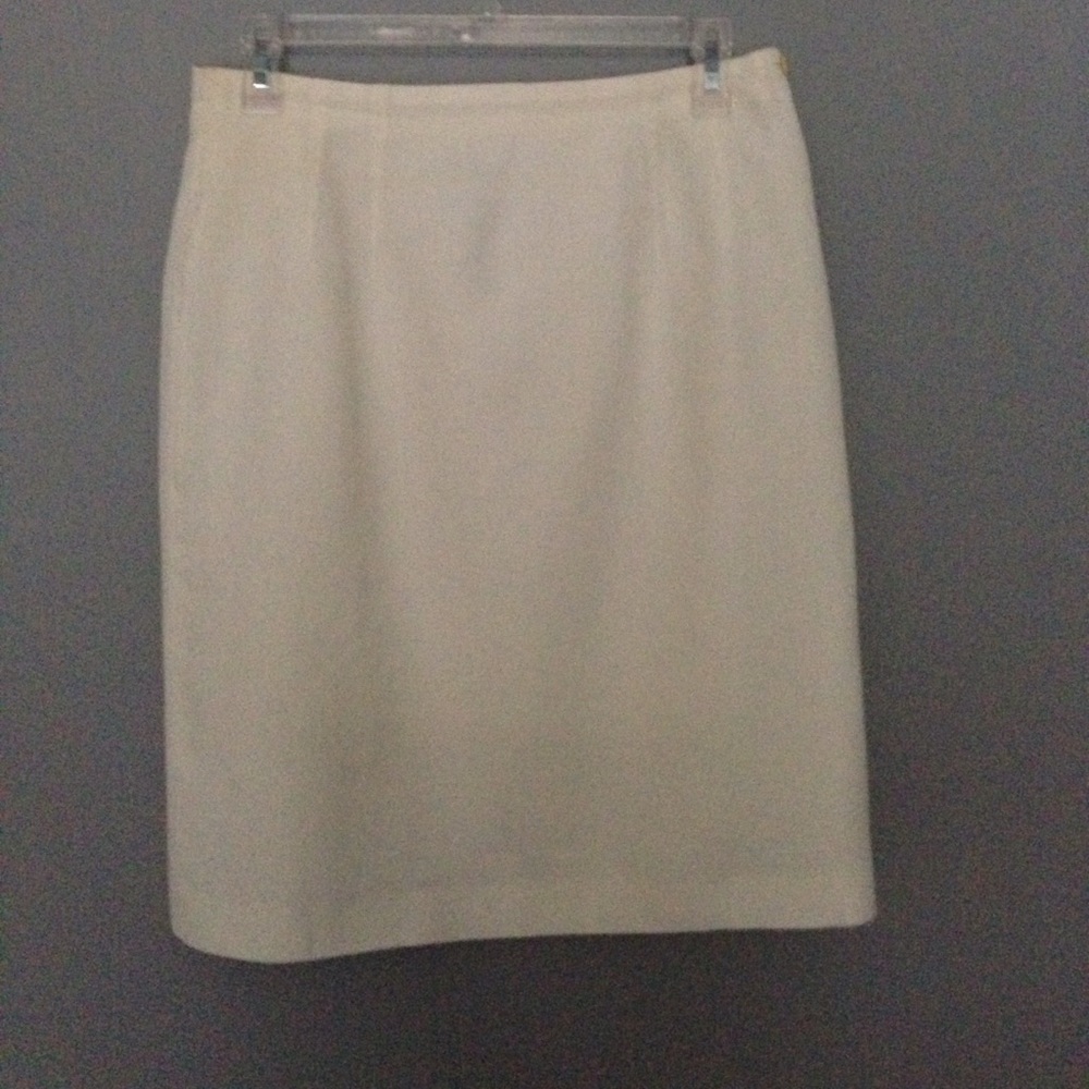 Talbots Petites Linen Blend Pencil  Skirt Size  10P